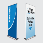Deluxe Double Sided Retractable Banner Stand