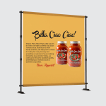 telescopic backdrop banner stand
