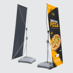 X-Style Collapsible Outdoor Banner Stand